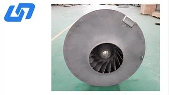GR12 GR7 Titanium Impeller untuk Kipas